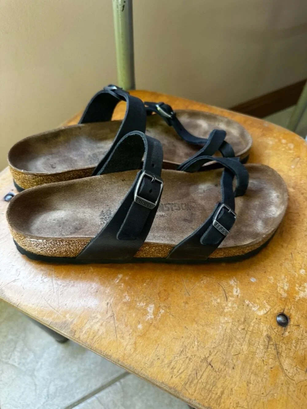 Birkenstock sandals black